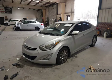 2015 Hyundai Elantra Se из США, поврежденный, VIN 5NPDH4AE5FH605543